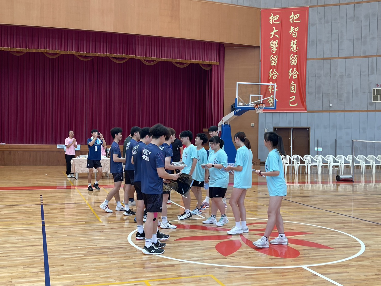 佛光大學與香港都會大學展開運動團隊交流合照1 佛光大學與香港都會大學展開運動團隊交流合照1