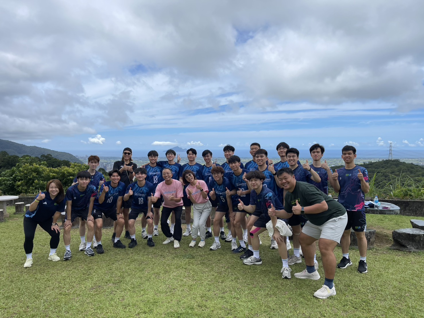 佛光大學與香港都會大學展開運動團隊交流合照6 佛光大學與香港都會大學展開運動團隊交流合照6
